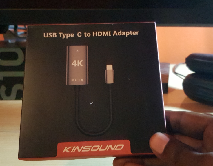 KINSOUND USB Type C to HDMI Adapter Cable 4K