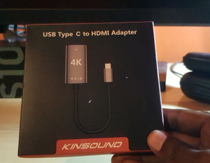 KINSOUND USB Type C to HDMI Adapter Cable 4K 