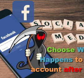 Choose What happens to your Facebook account after death