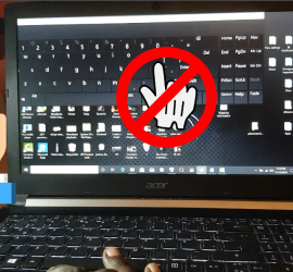 Fix Laptop cursor not working