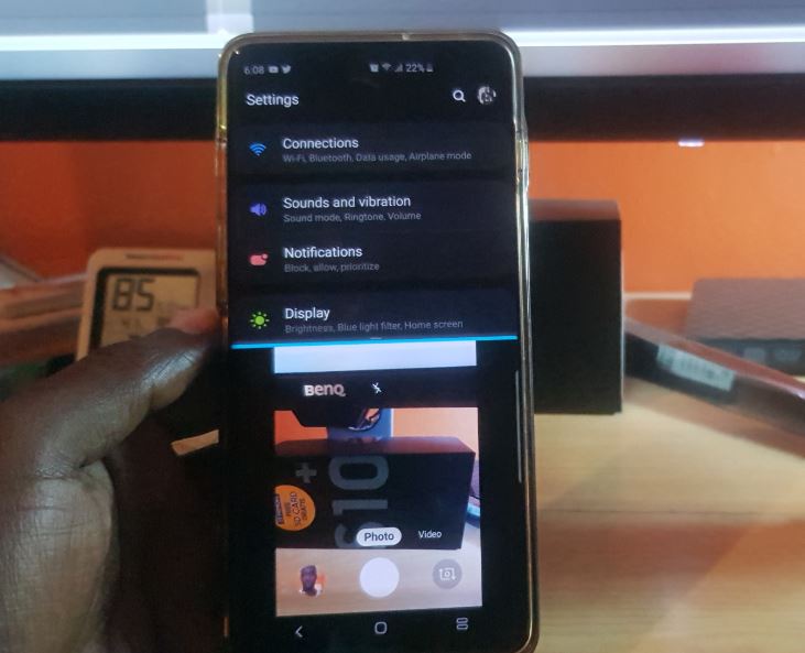 Open Two Apps on screen at once Split Screen Galaxy S10
