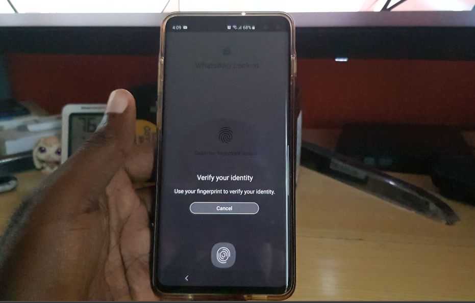 How to Activate Whatsapp Official Built in Fingerprint lock