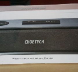 ChoeTech Wireless Speaker with Wireless Charging Review