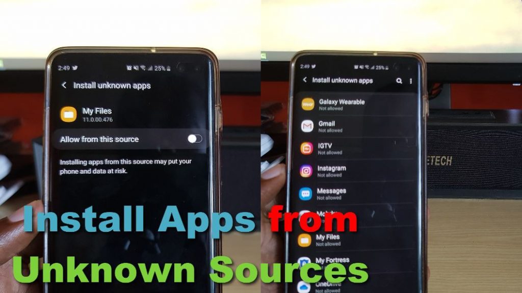 How to Install Unknown Apps Android 10