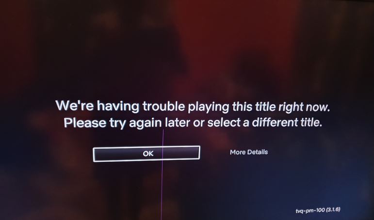 We're having trouble Playing this title right now Netflix 