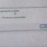 Fix The Device is unreachable on iPhone when transferring files to Windows