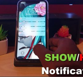 Show or Hide Notification Preview Lock Screen iPhone 11