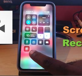 How to Screen record on the iPhone 11,11 Pro and 11 Pro Max