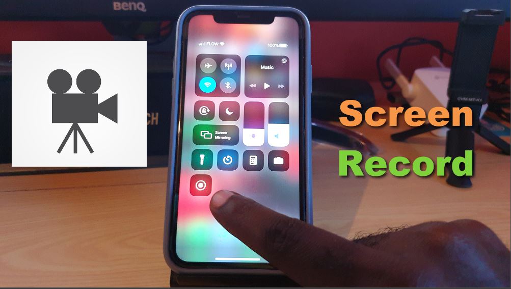 How to Screen record on the iPhone 11,11 Pro and 11 Pro Max