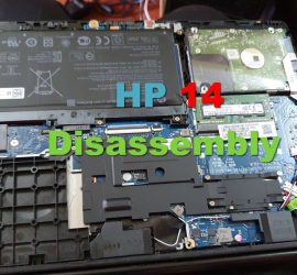 HP 14 CK0018la Disassembly