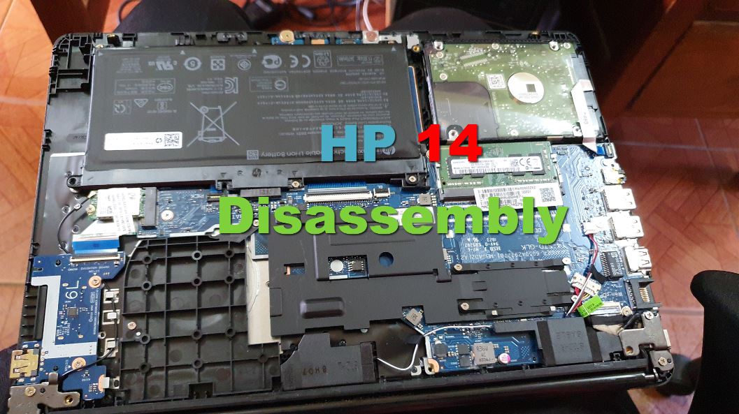 HP 14 CK0018la Disassembly