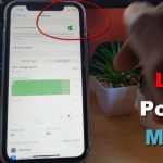 How to put iPhone 11 in low Power mode