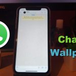 Change Whatsapp wallpaper on iPhone