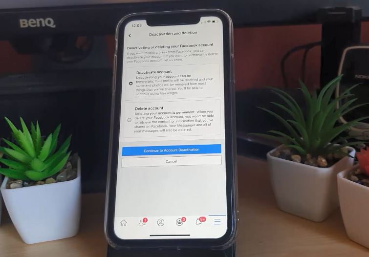 How to Deactivate Facebook Account Temporarily