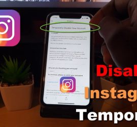 How to Temporarily Deactivate Instagram Account