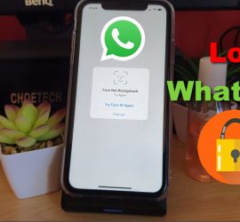 Lock Whatsapp on iPhone without any App