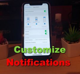Hide message content on lock screen iPhone