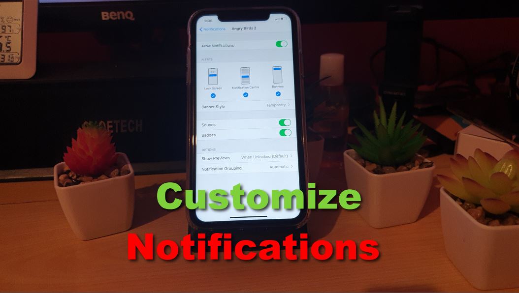 Hide message content on lock screen iPhone
