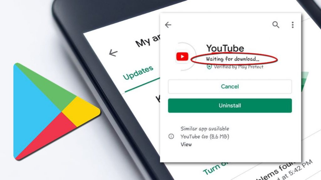 Google Play Store Waiting for Download Issue Fix