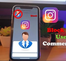 How to block Someone from Commenting on Instagram