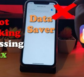 Instagram Data Saver Not Working