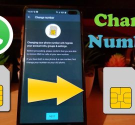 How to Change your Number in Whatsapp