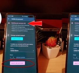 How to Delete Whatsapp Account