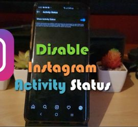 How to Turn off Instagram Activity Status