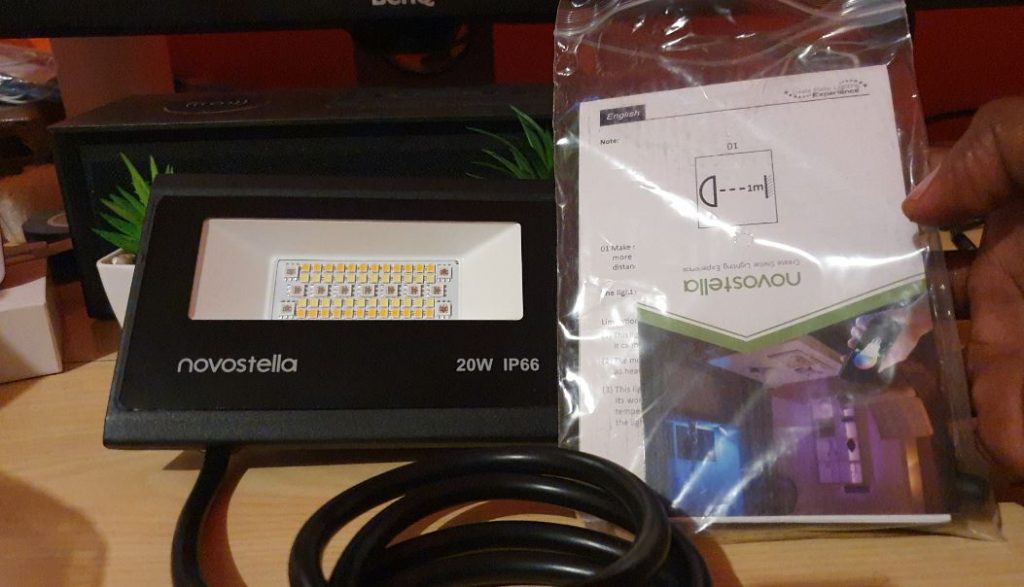 Novostella 2 pack 20w smart LED flood lights