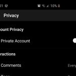 How to make Instagram Account Private