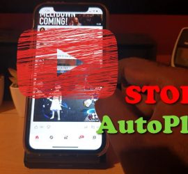 Stop YouTube Videos from AutoPlaying iPhone