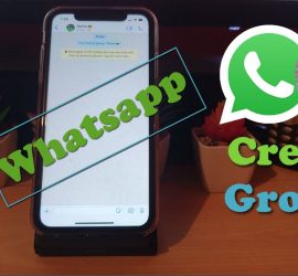 how to create whatsapp group in iphone