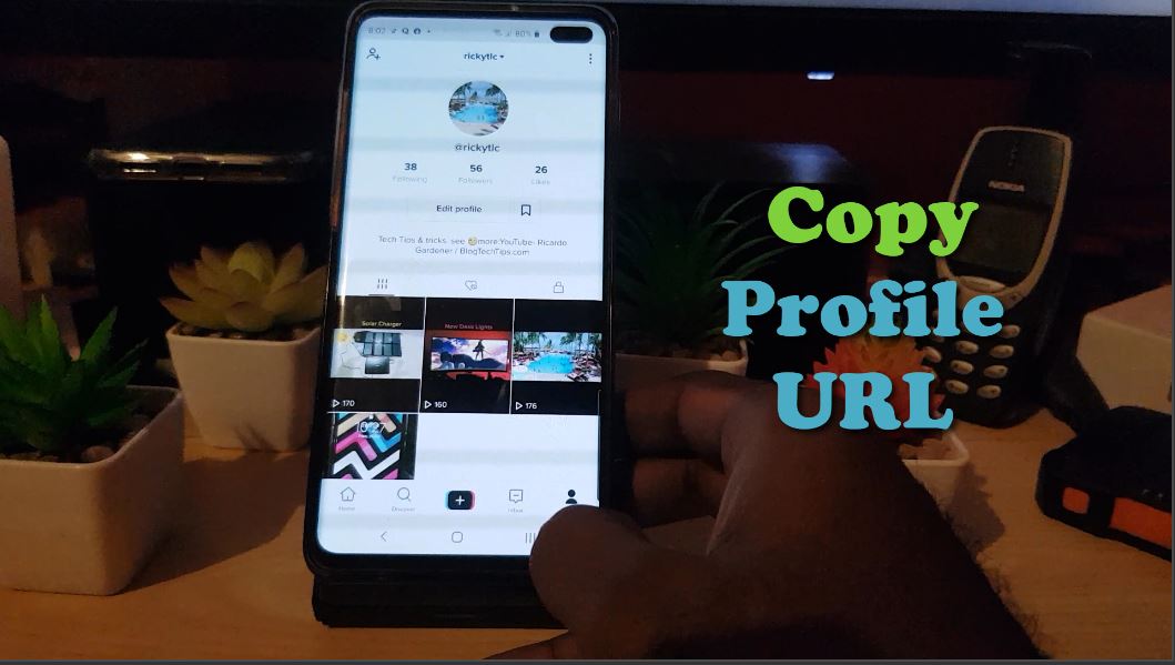 How to Copy TikTok Profile URL or Link