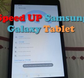 How to Speedup Samsung Galaxy Tablet