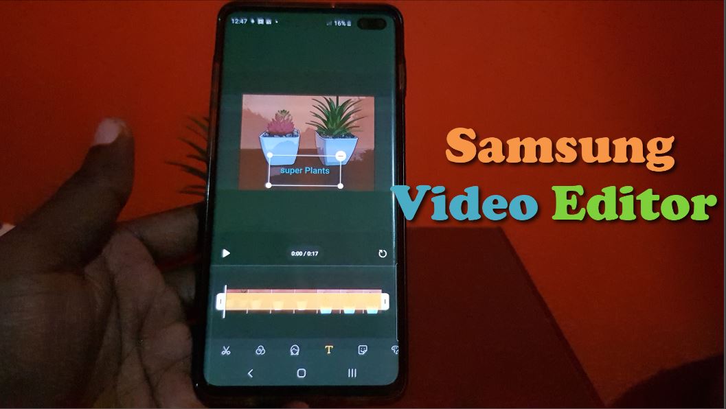 video editor samsung