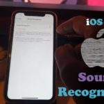 How to use sound recognition IOS 14