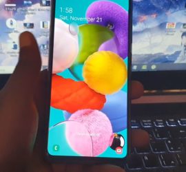 Samsung Galaxy A51 restore cool Bubble LockScreen Animation