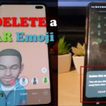 How to Delete a AR Emoji Samsung Galaxy