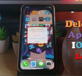 How to DELETE Apps on iOS 14