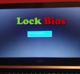 How to Lock Bios with Password