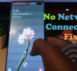 No Network Connection Fix