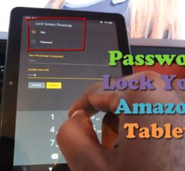 How to Lock Amazon Fire Tablet