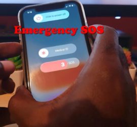 Emergency SOS iPhone