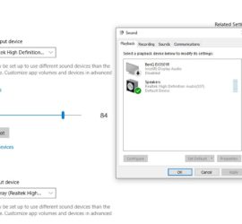 Laptop Audio not Playing with Volume moving up and down