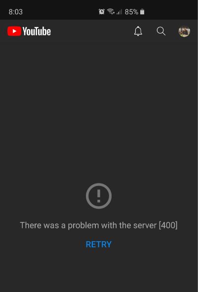 YouTube is down