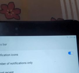 How to set Battery Percentage on Samsung Tab A