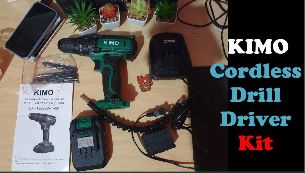 KIMO Cordless Drill Driver Kit