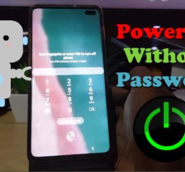 How to Turn Off Galaxy S7,S8,S9,S10,S20 Without Password