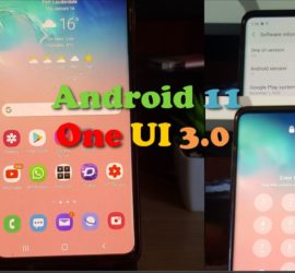 Android 11 Samsung One UI 3.0