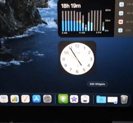 Apple Clock Widget Wrong Time Macbook